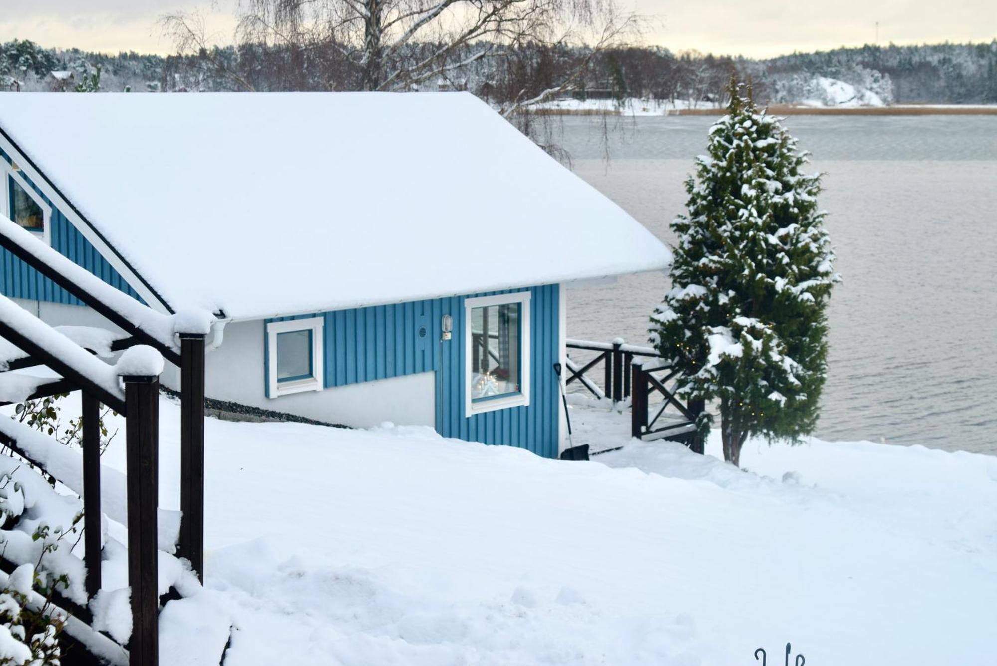 Sjoestuga/Gaesthus I Skaergarden. Akersberga Exterior photo